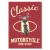 Plakat metalowy classic ride slow Prezent