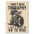 Poster metal therapy ride gift