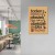 Plakat metalowy ranny ptaszek Prezent