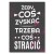 Poster metal zysk i strata gift