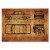 Poster metal Fiat 125P RYS gift