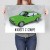 Plakat metalowy kadett c coupe Prezent