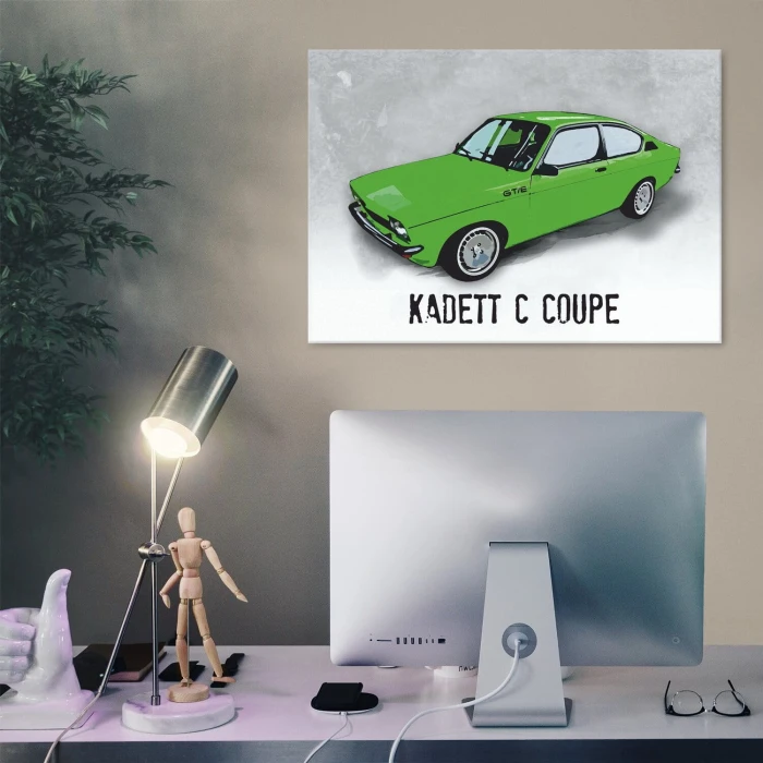Poster metal kadett c coupe gift