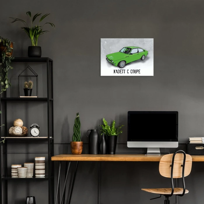 Poster metal kadett c coupe gift