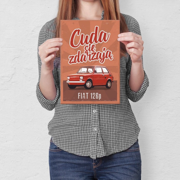 Poster metal Cuda 126p gift
