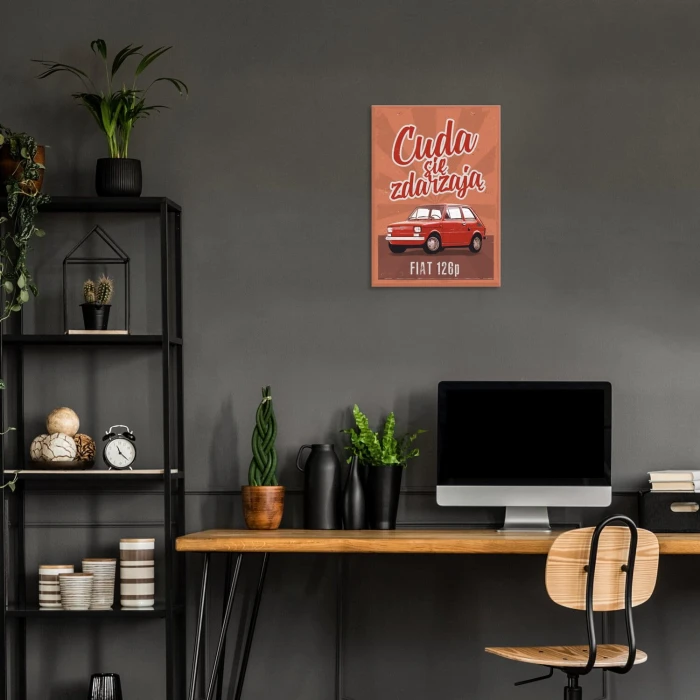 Poster metal Cuda 126p gift