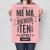 Poster metal kto nie ma brzucha gift
