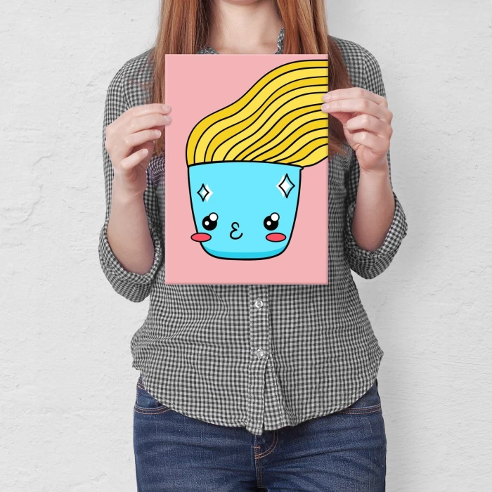 Poster metal Spaghetti gift