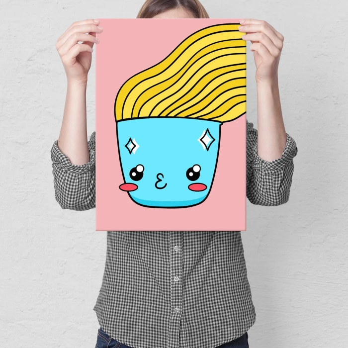 Poster metal Spaghetti gift