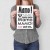 Plakat metalowy Mamo! Prezent