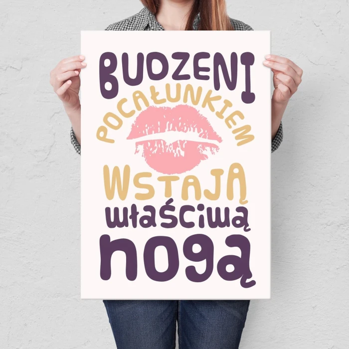 Poster metal budzeni pocałunkiem gift
