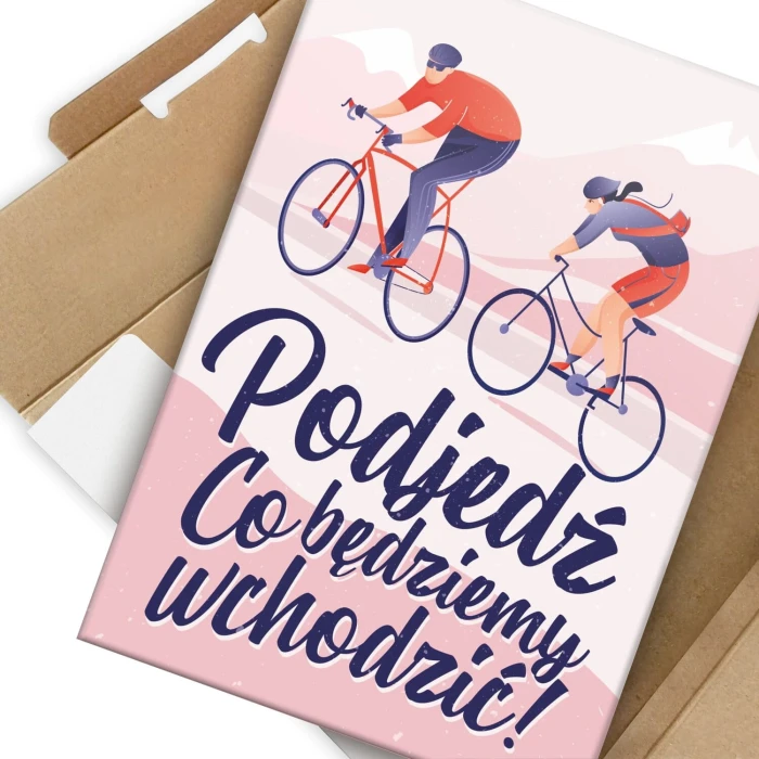 Poster metal Podjedź gift