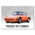 Plakat metalowy porsche 911 carrera Prezent