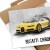 Poster metal Bugatti Chiron Supercar gift