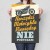 Poster metal motocykla nie pożyczam gift