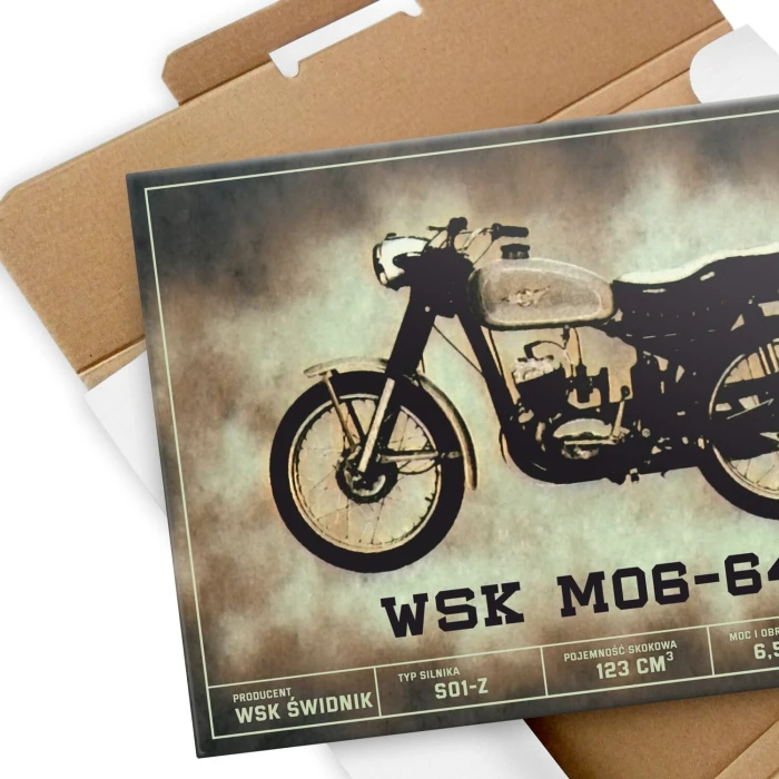 Poster metal WSK M06-64 klasyk gift