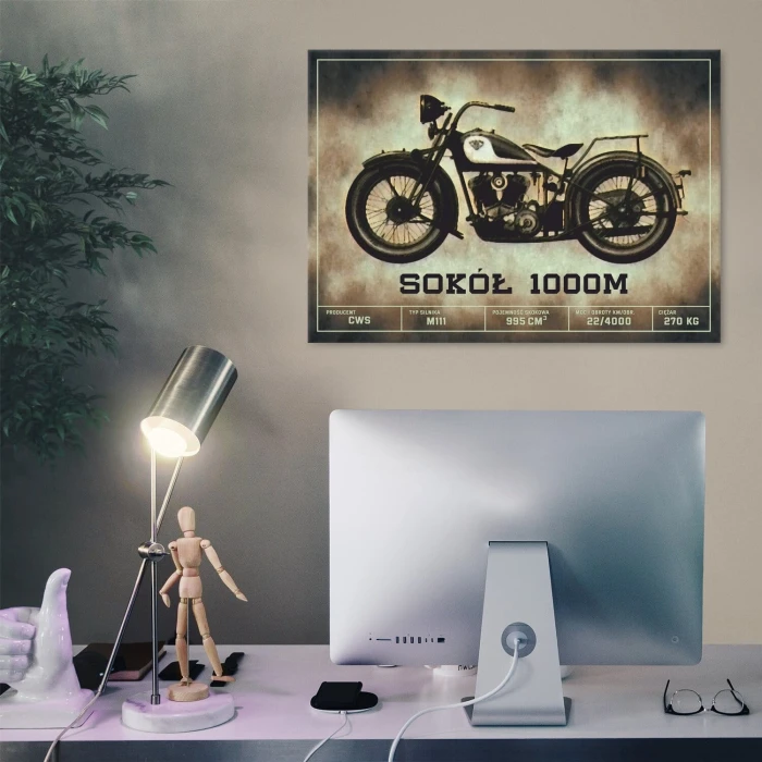 Poster metal Sokół 1000 klasyk gift