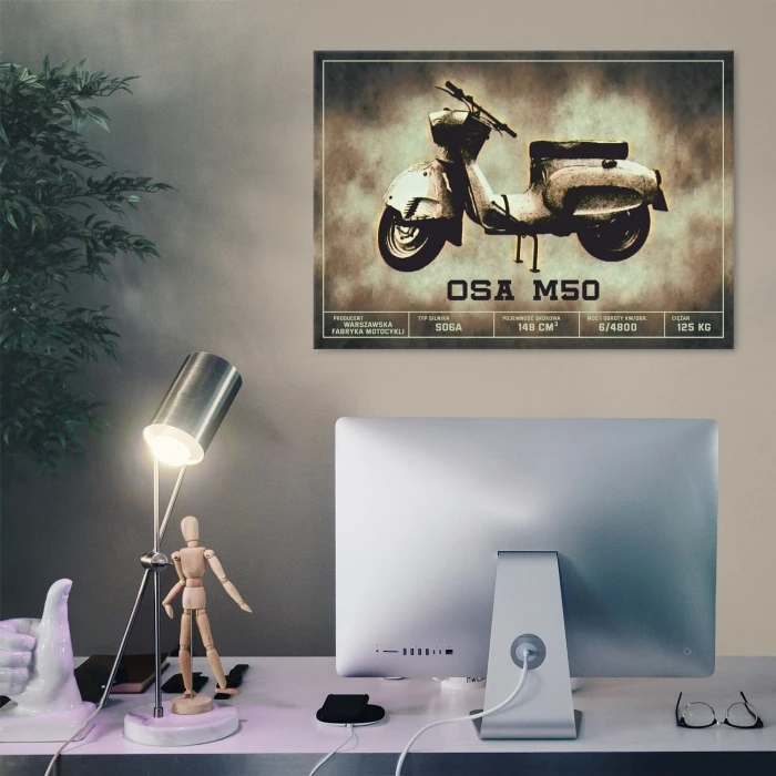 Poster metal Osa M50 klasyk gift