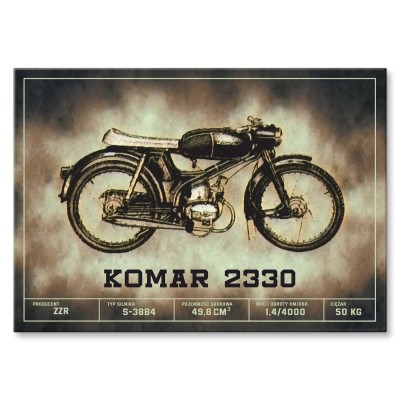 Poster metal Komar 2330 klasyk gift