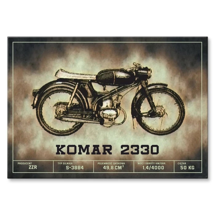 Poster metal Komar 2330 klasyk gift