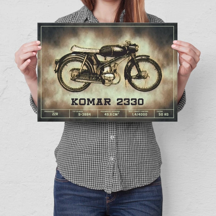 Poster metal Komar 2330 klasyk gift