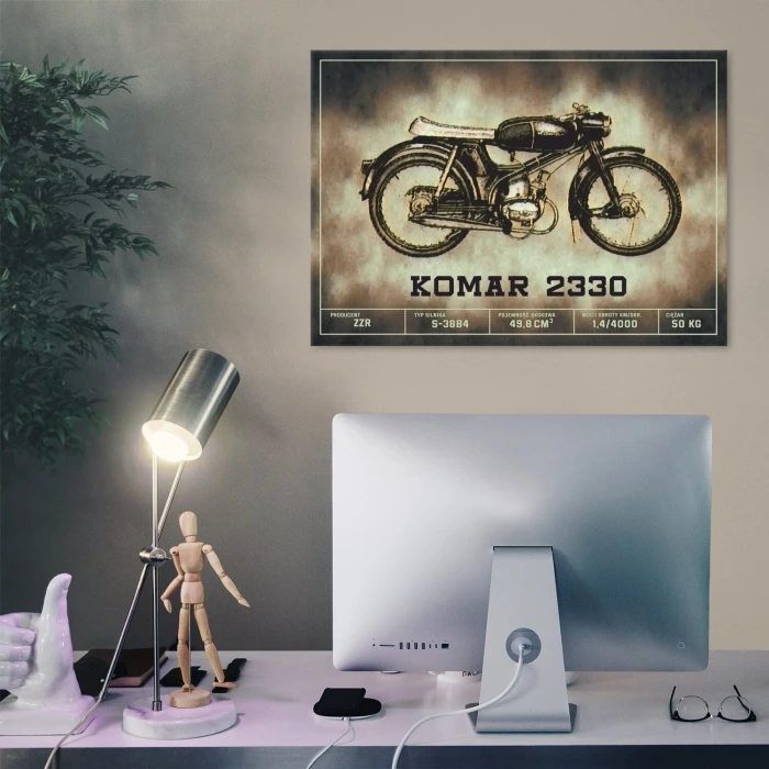 Plakat metalowy Komar 2330 klasyk Prezent