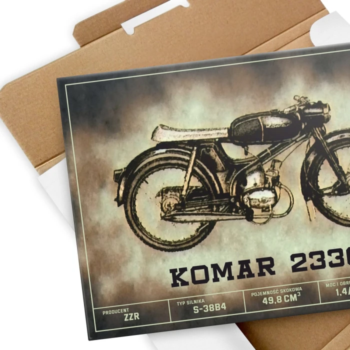 Poster metal Komar 2330 klasyk gift