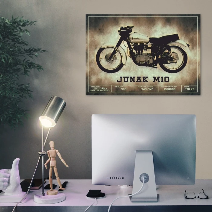Poster metal Junak M10 klasyk gift