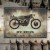 Poster metal MZ RE125 klasyk gift