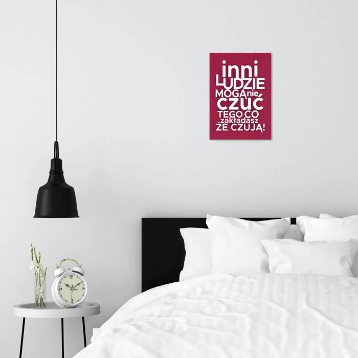 Poster metal Inni ludzie gift