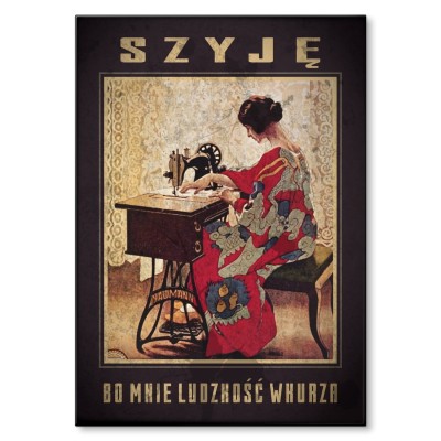 Poster metal Szyję gift
