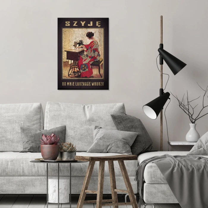 Poster metal Szyję gift