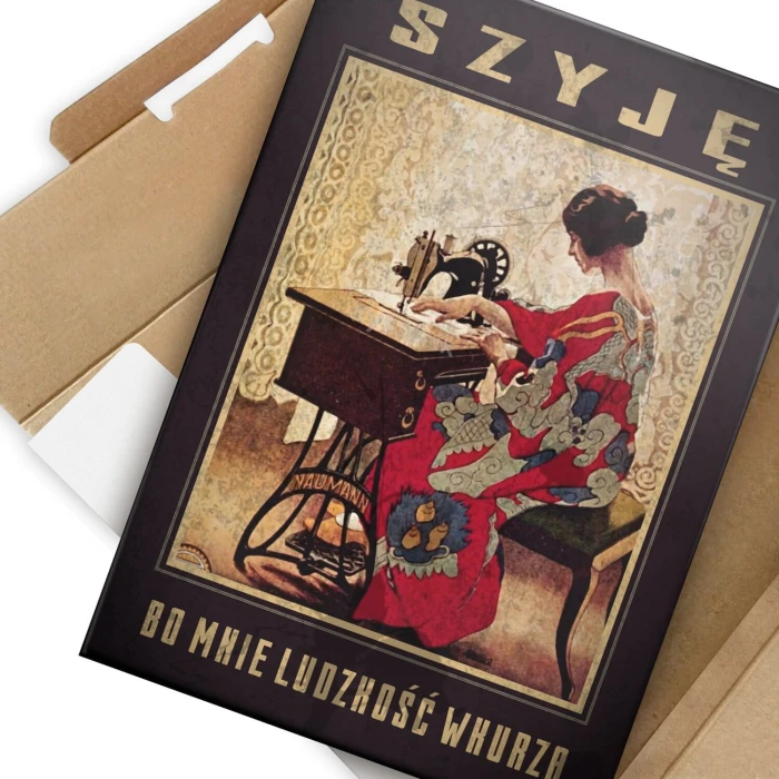 Plakat metalowy Szyję Prezent