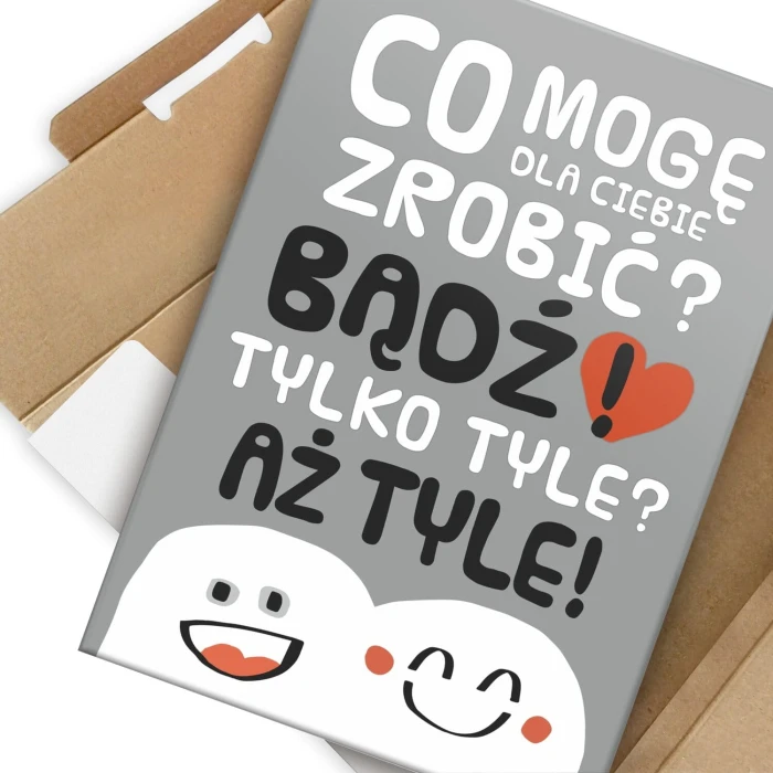Poster metal Co mogę zrobić gift