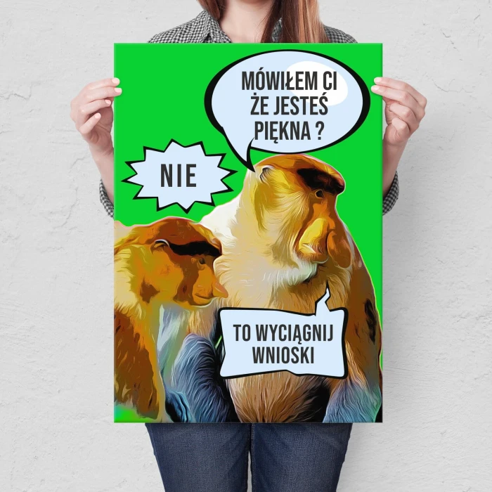 Plakat metalowy Janusz Nosacz 1 Prezent