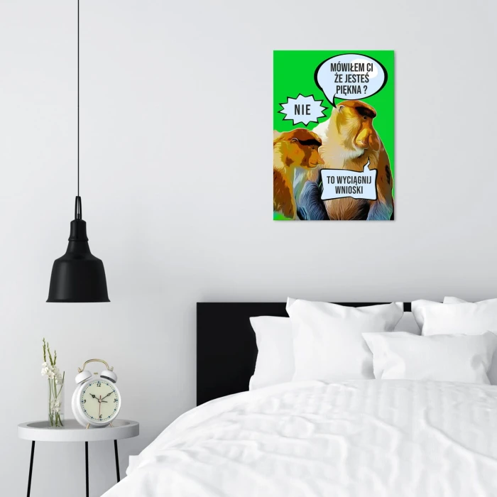 Plakat metalowy Janusz Nosacz 1 Prezent