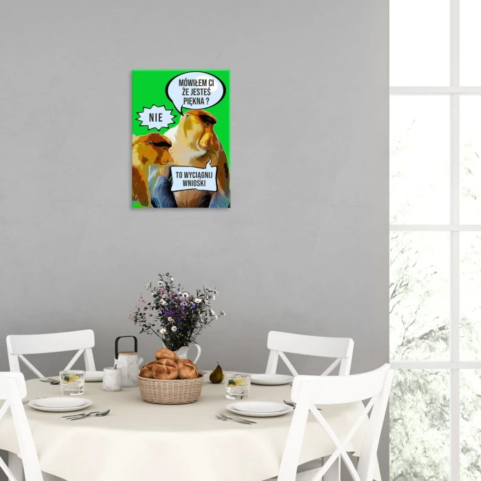 Plakat metalowy Janusz Nosacz 1 Prezent