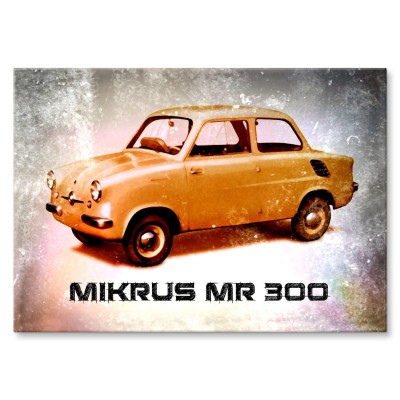 Plakat metalowy Mikrus MR 300 Prezent