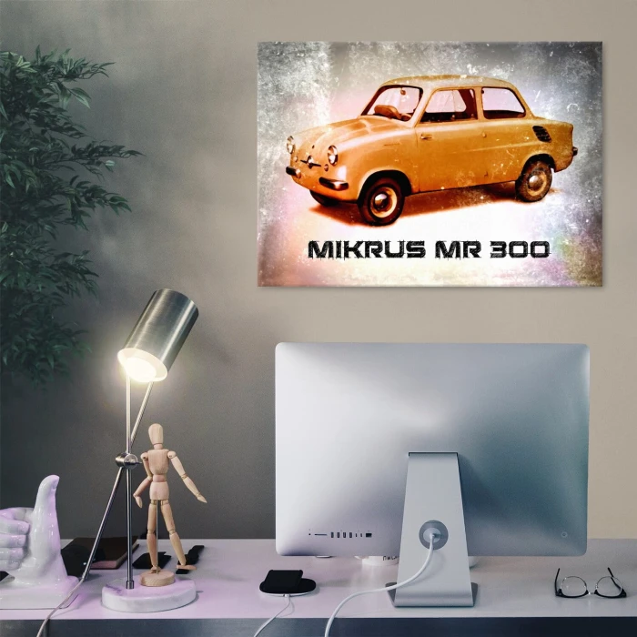 Poster metal Mikrus MR 300 gift