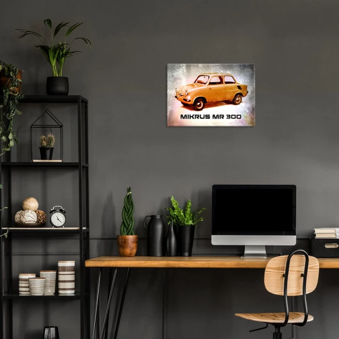 Poster metal Mikrus MR 300 gift