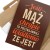 Poster metal Jeśli  mąż chrapie gift