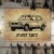 Plakat metalowy Fiat 127 Prezent