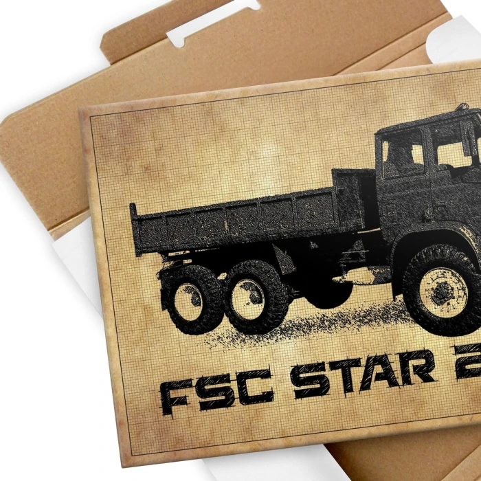 Poster metal FSC  Star 266 gift