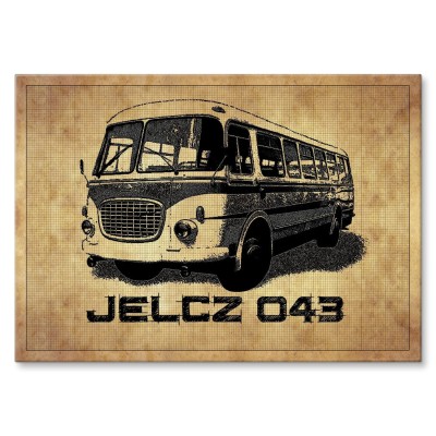Plakat metalowy Jelcz 043 Prezent