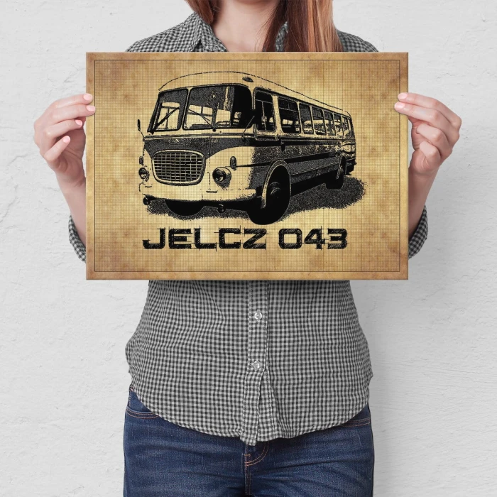 Poster metal Jelcz 043 gift