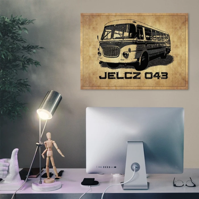Poster metal Jelcz 043 gift
