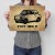 Poster metal Fiat 126p rys gift