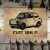 Poster metal Fiat 126p rys gift