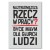 Poster metal Najtrudniejsza rzecz w pracy gift