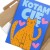 Poster metal kotam cię gift